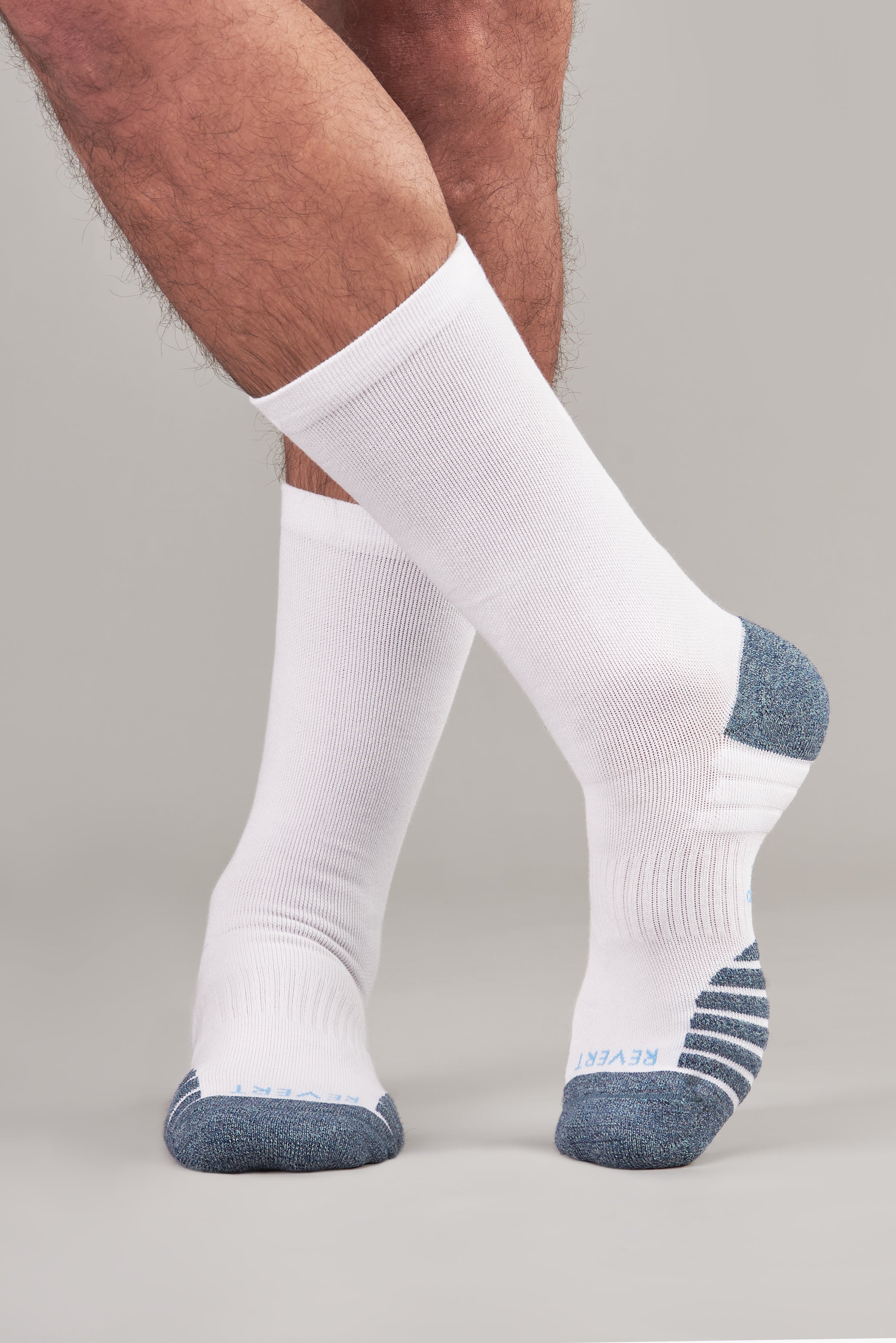 Men's Crew Classics: 6-Pack Mid-Weight Comfort Socks - Revert
