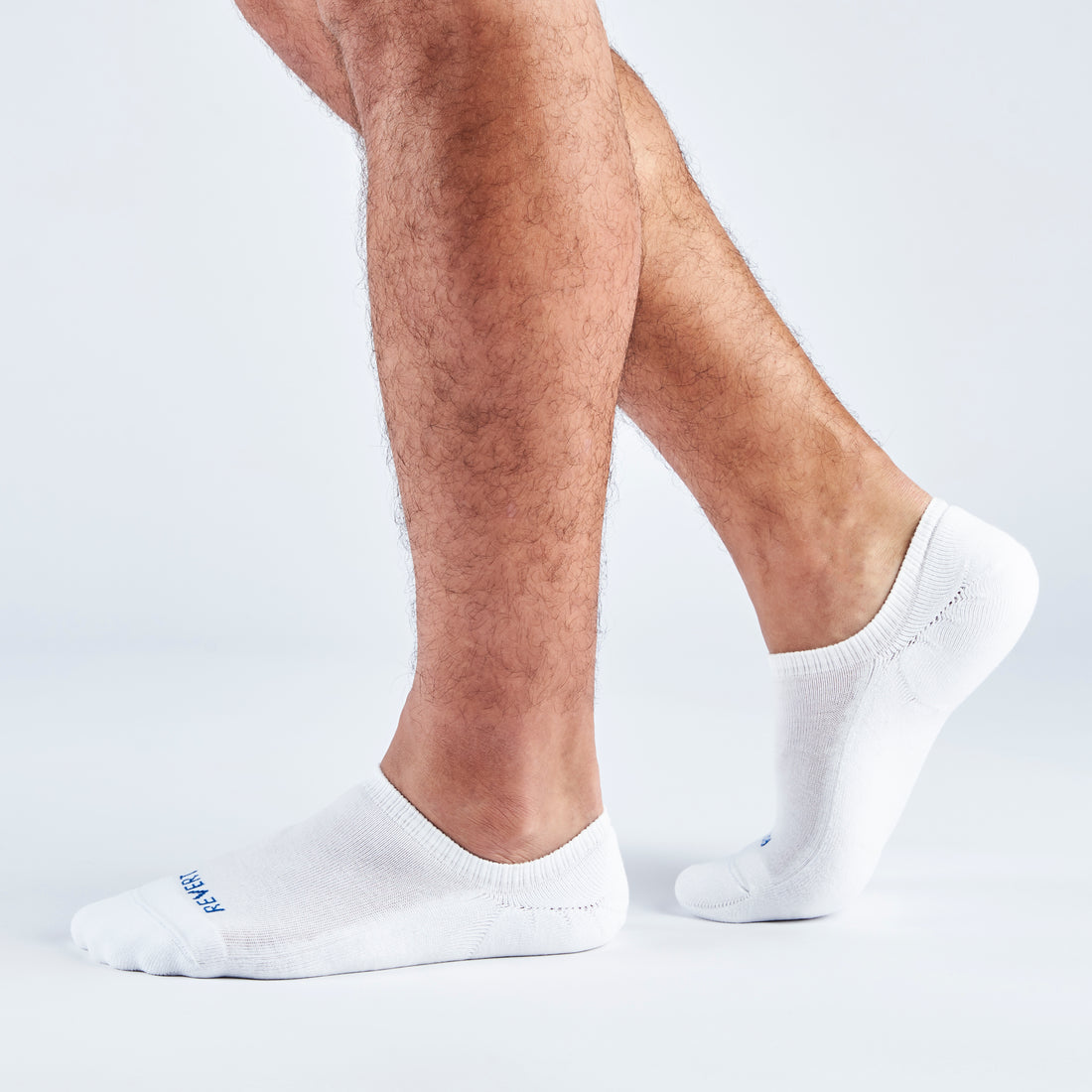 Men's Invisible Comfort: 6-Pack Mid-Weight No-Show Socks